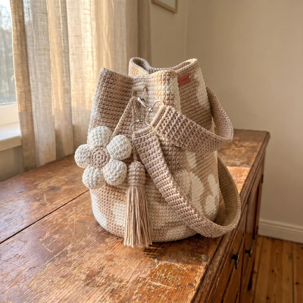 Crochet Flower Bag
