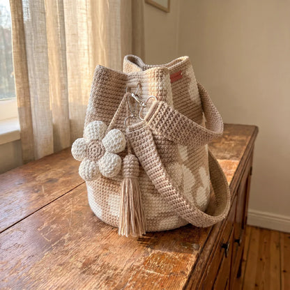 Crochet Flower Bag