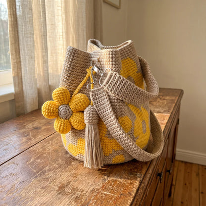 Crochet Flower Bag